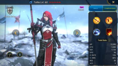 MEET THE CHAMPION: TALLIA